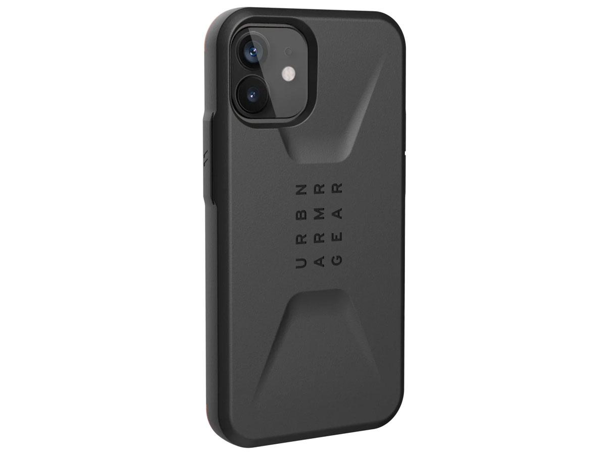 Urban Armor Gear Civilian Zwart - iPhone 12 Mini hoesje