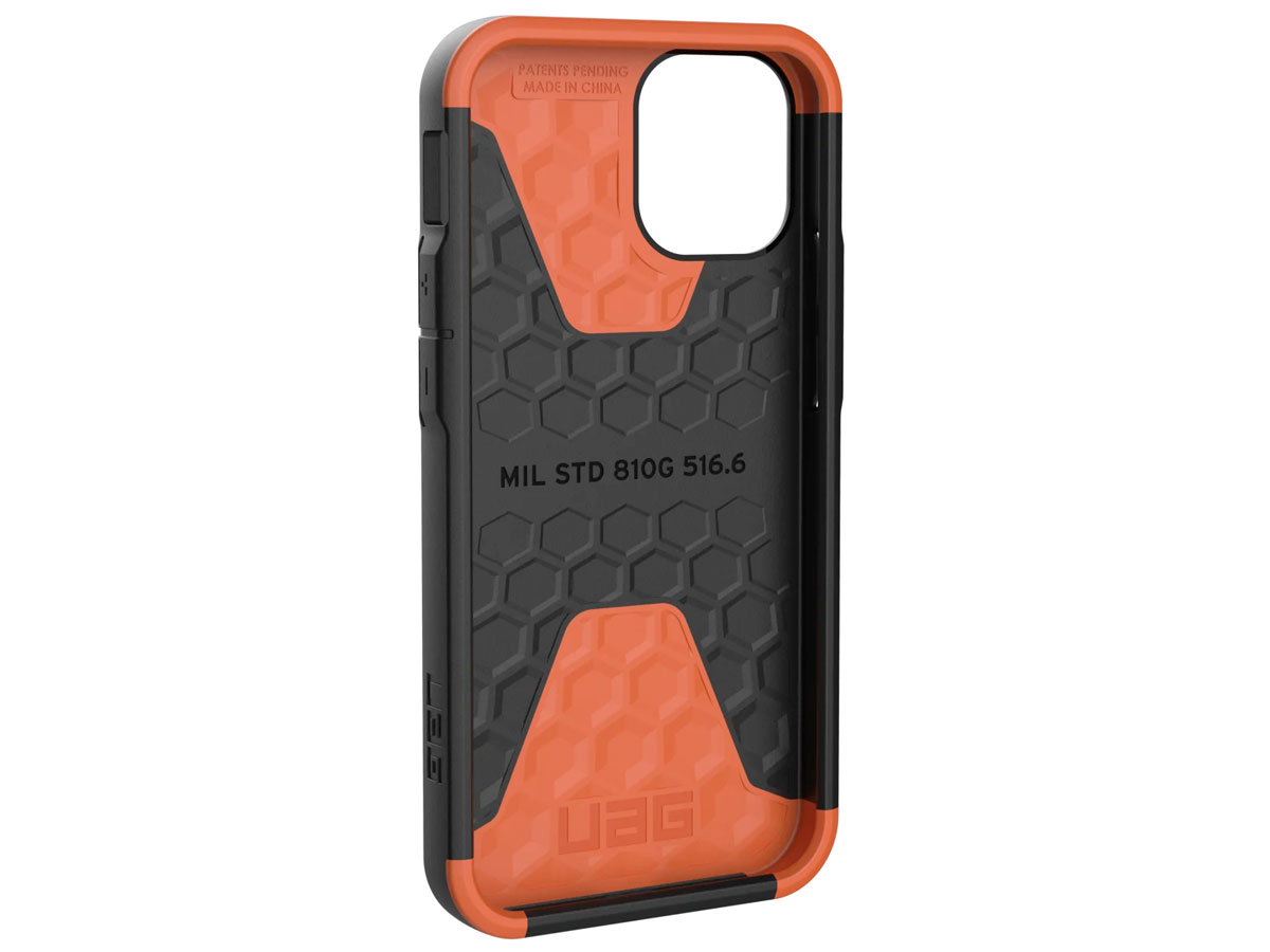 Urban Armor Gear Civilian Zwart - iPhone 12 Mini hoesje