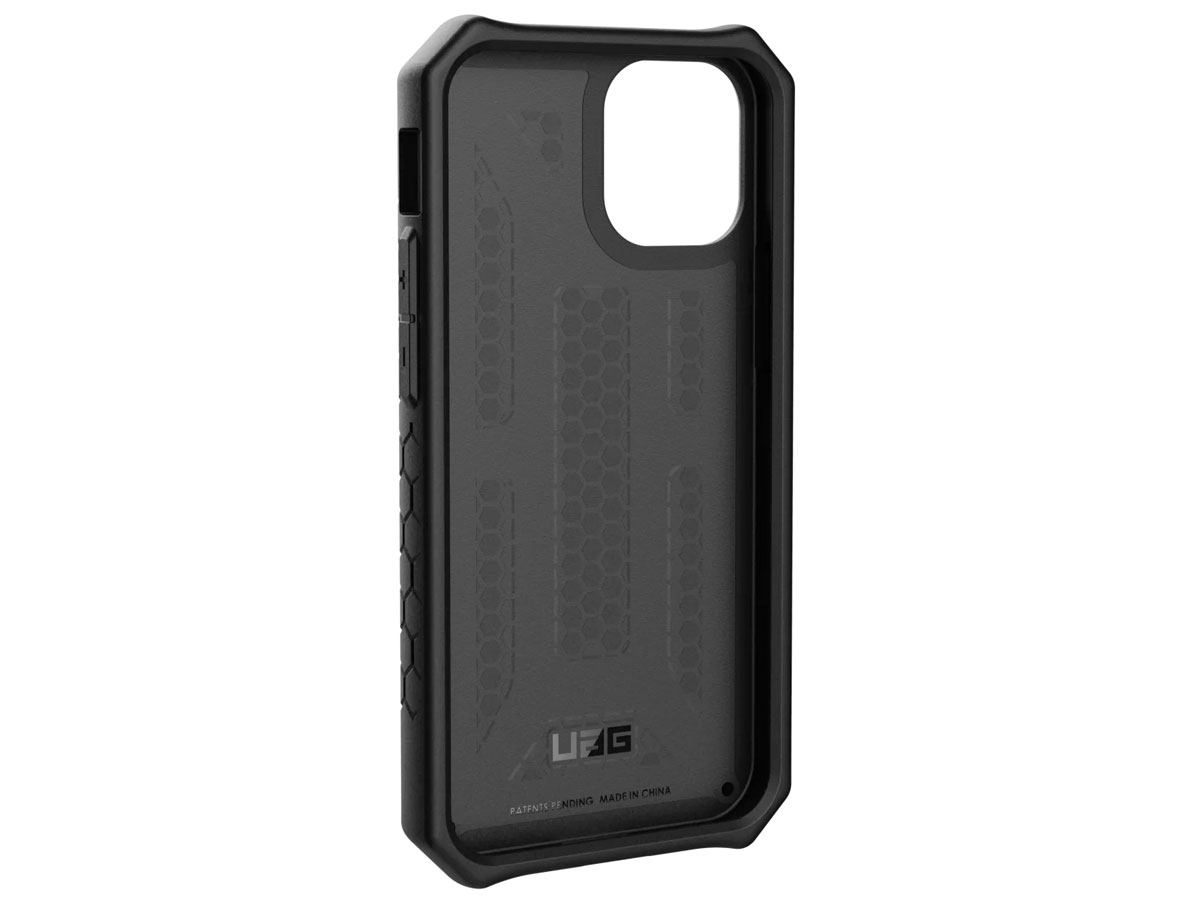 Urban Armor Gear Monarch Case Carbon - iPhone 12 Mini hoesje