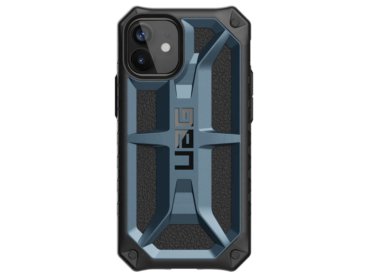 Urban Armor Gear Monarch Case Blauw - iPhone 12 Mini hoesje