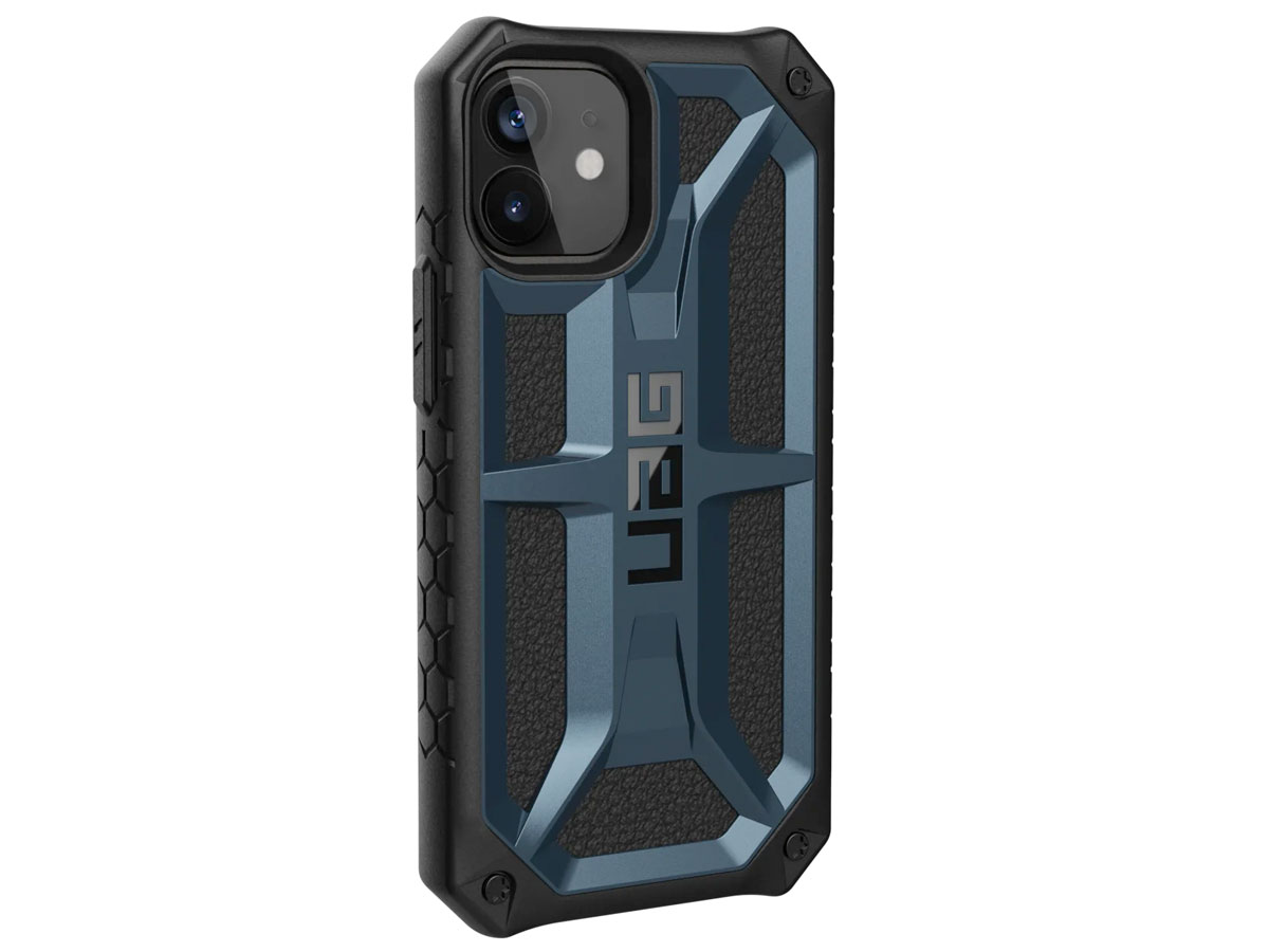 Urban Armor Gear Monarch Case Blauw - iPhone 12 Mini hoesje