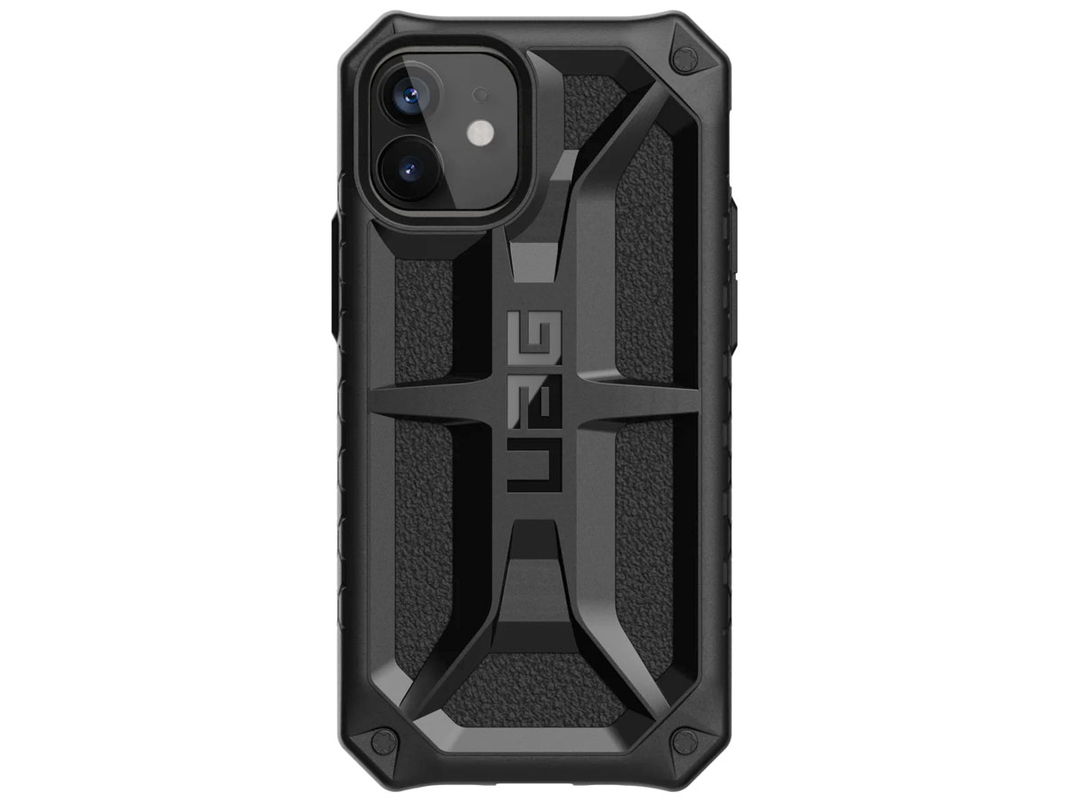 Urban Armor Gear Monarch Case Zwart - iPhone 12 Mini hoesje