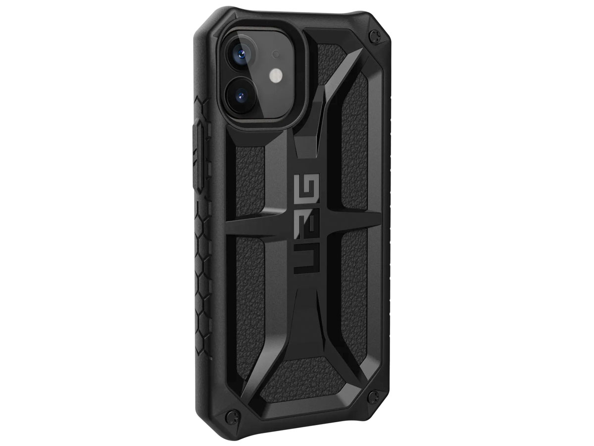 Urban Armor Gear Monarch Case Zwart - iPhone 12 Mini hoesje