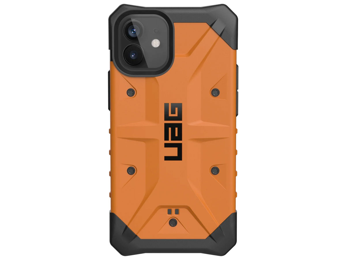 Urban Armor Gear Pathfinder Case Oranje - iPhone 12 Mini hoesje