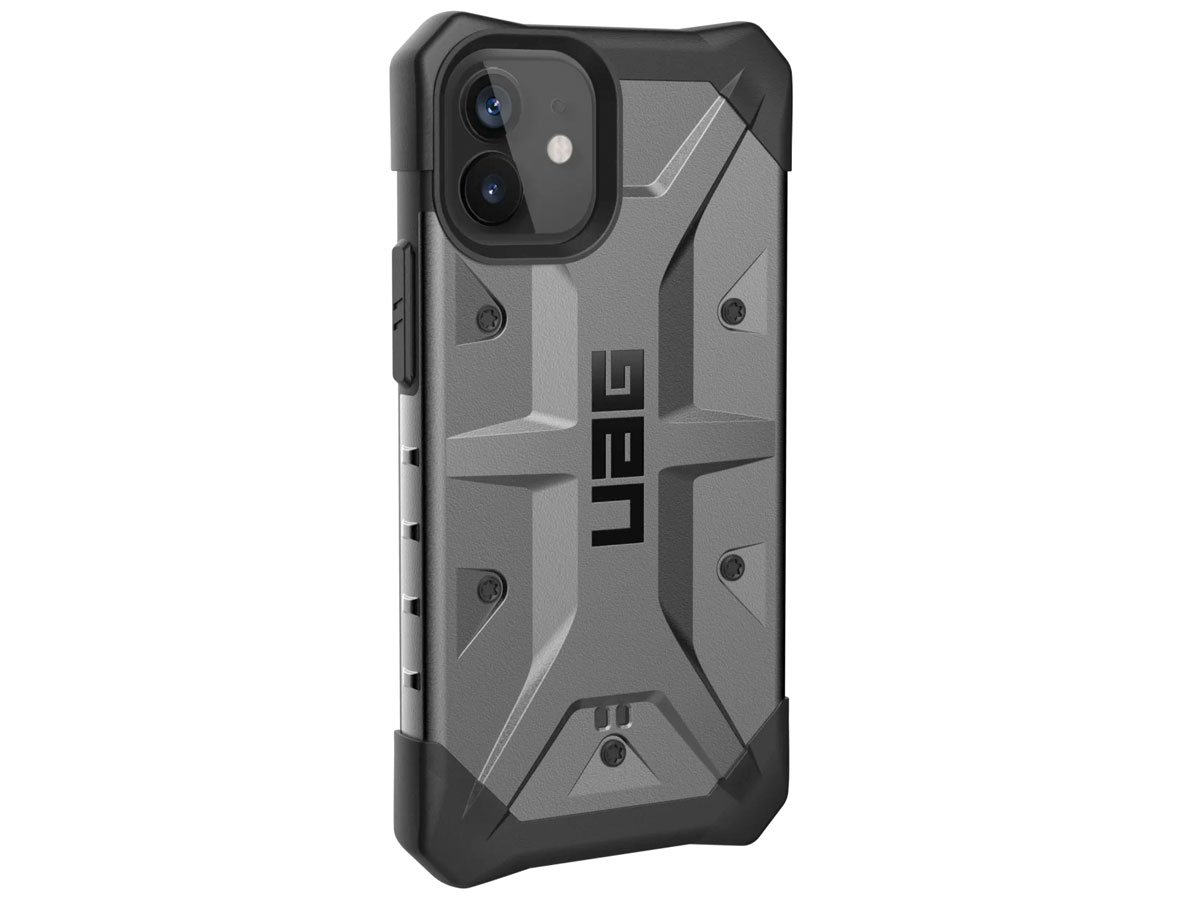 Urban Armor Gear Pathfinder Case Zilver - iPhone 12 Mini hoesje