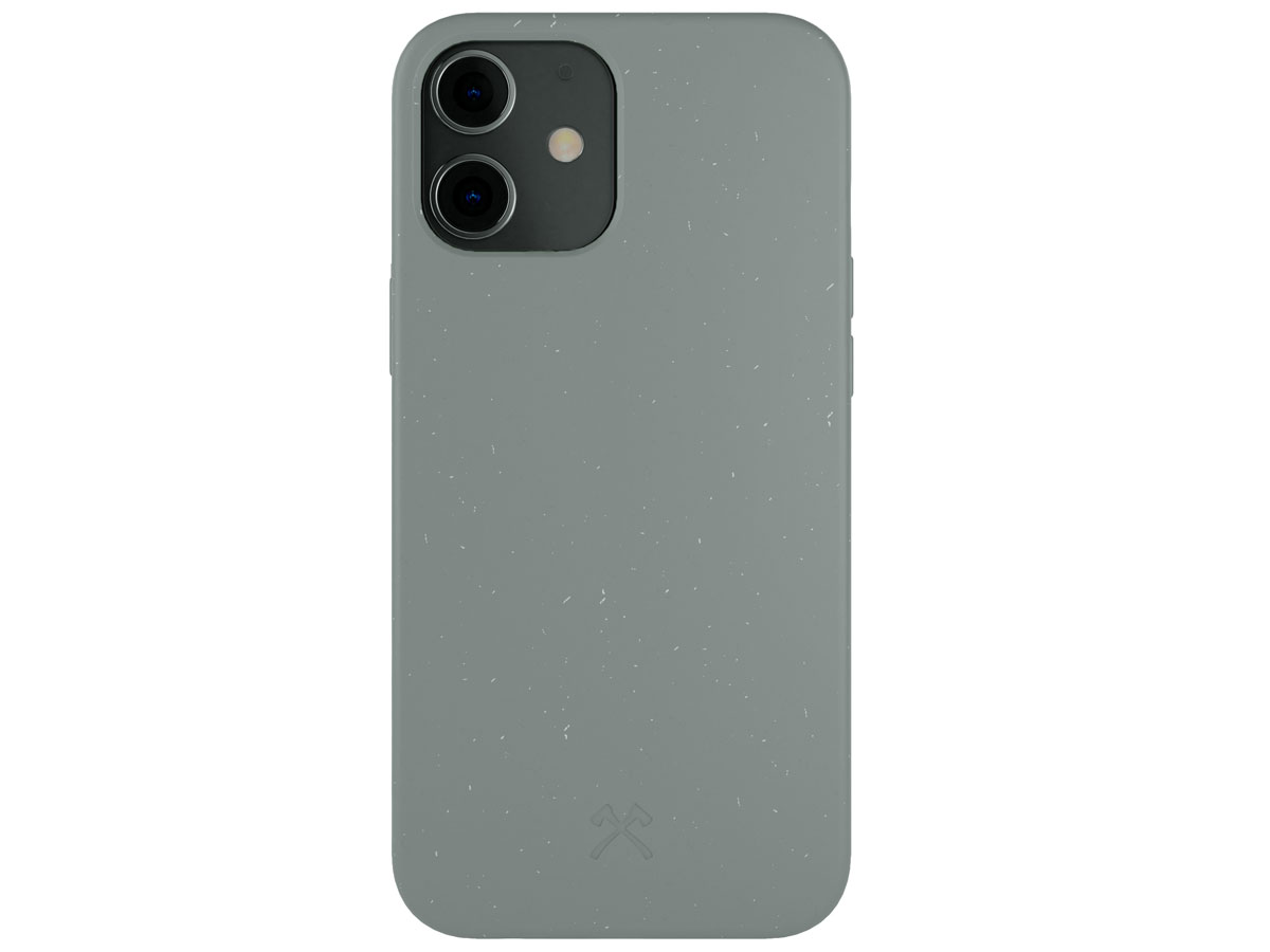 Woodcessories Bio Case Grijs - Eco iPhone 12 Mini hoesje