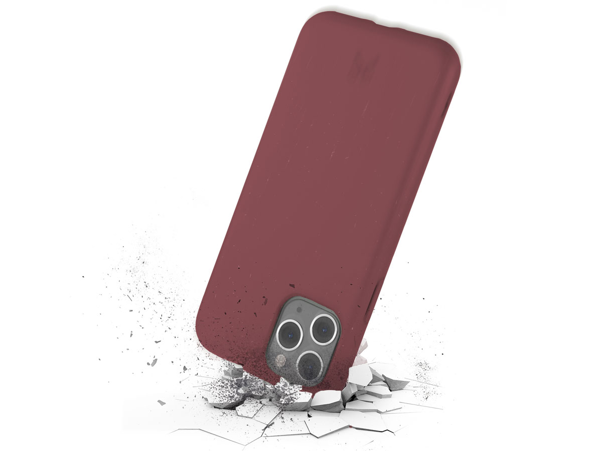 Woodcessories Bio Case Rood - Eco iPhone 12 Mini hoesje