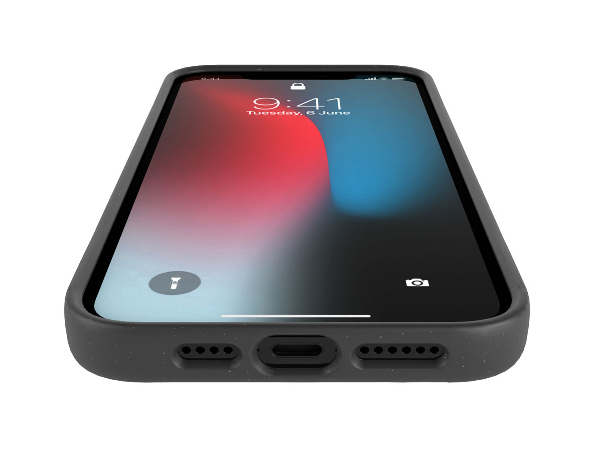 Woodcessories Bio Case Zwart - Eco iPhone 12 Mini hoesje