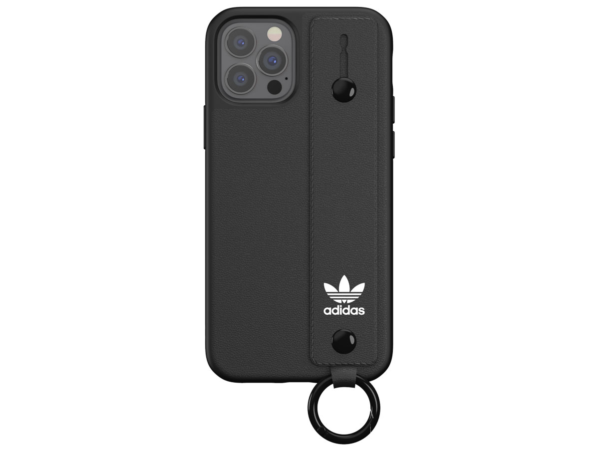 Adidas Originals Handstrap Case Zwart - iPhone 12/12 Pro hoesje