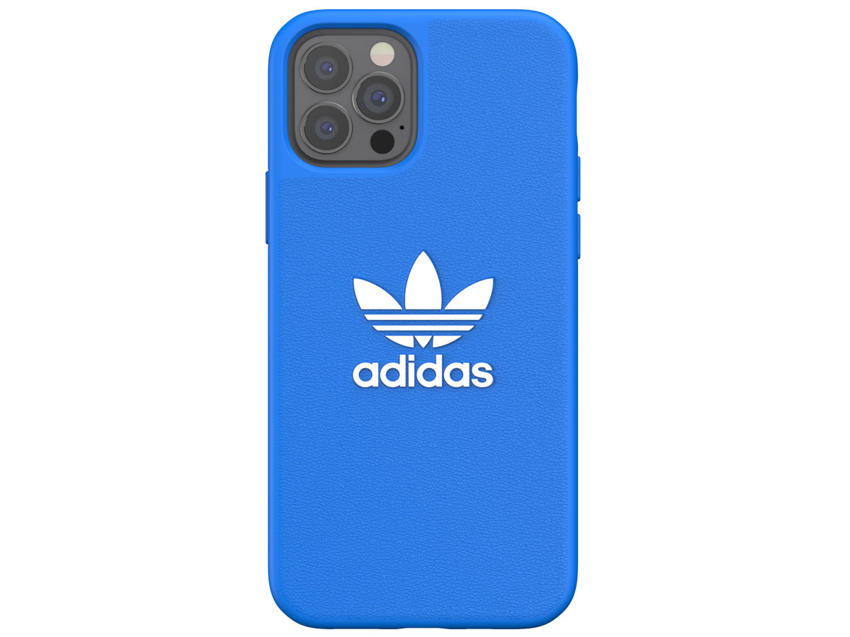 Adidas Originals Logo Case Blauw - iPhone 12/12 Pro hoesje