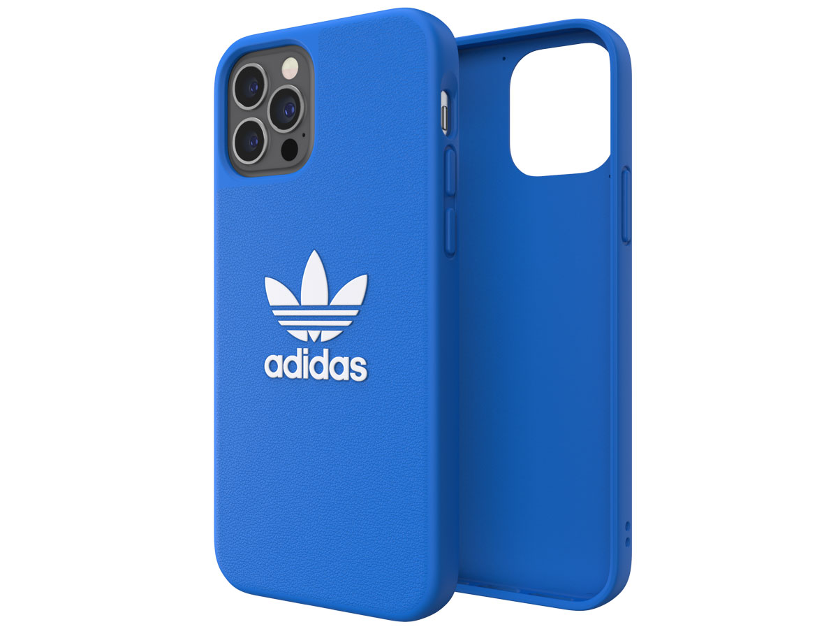 Adidas Originals Logo Case Blauw - iPhone 12/12 Pro hoesje