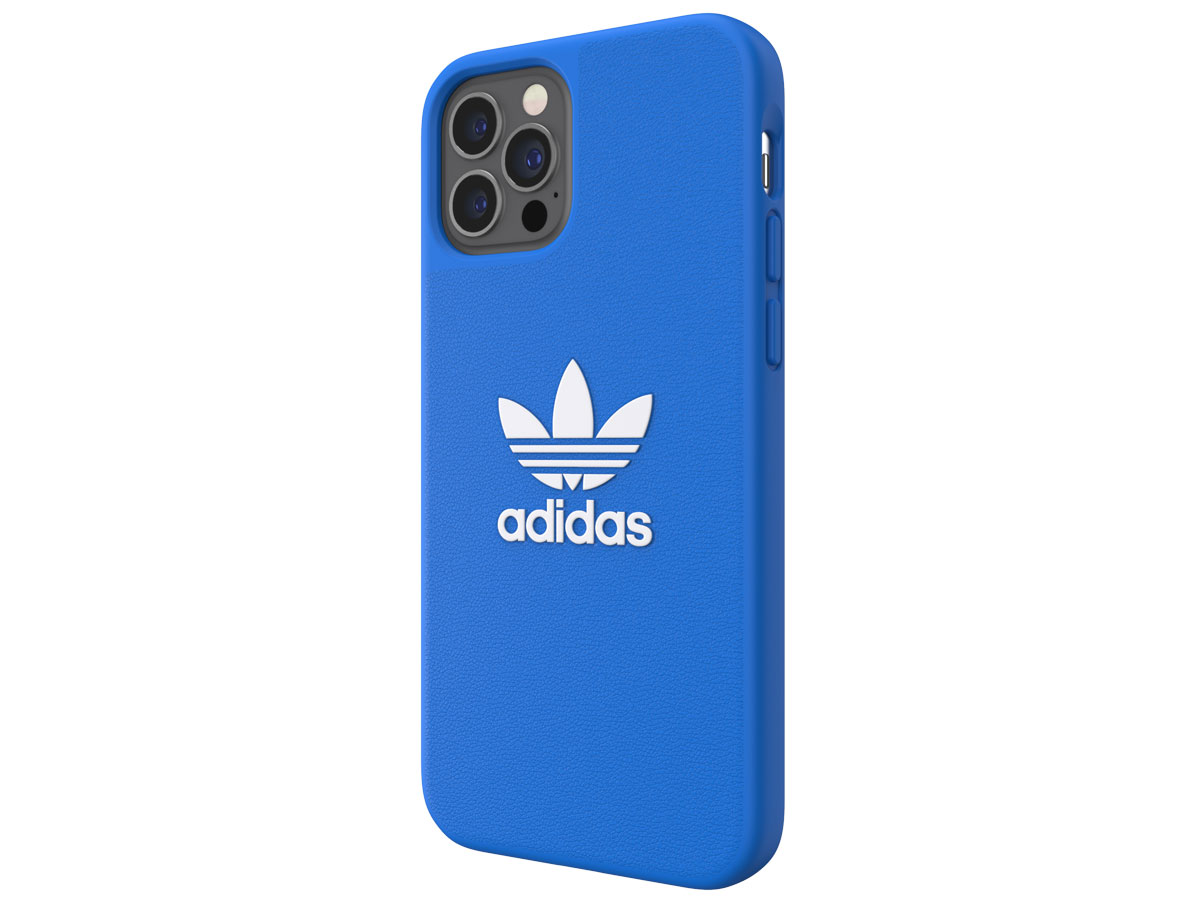 Adidas Originals Logo Case Blauw - iPhone 12/12 Pro hoesje