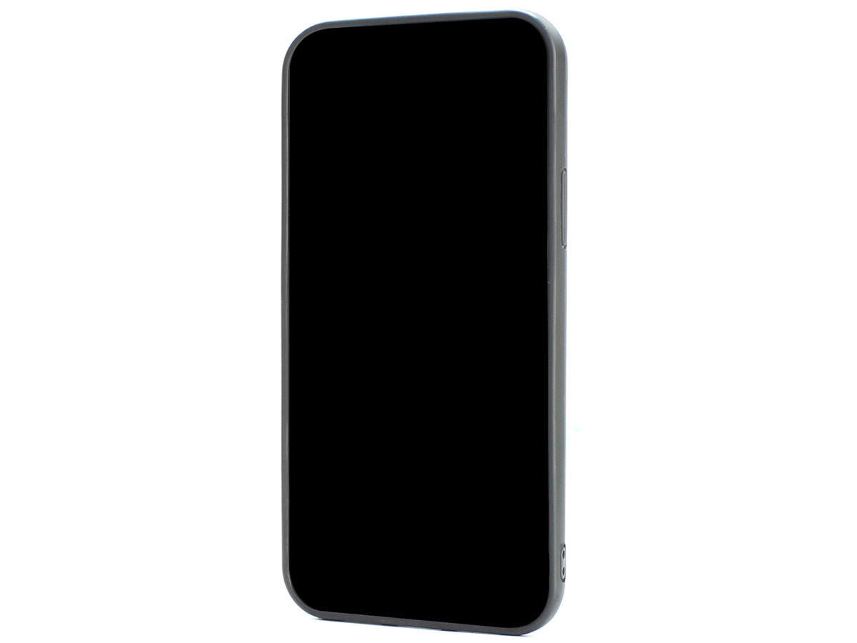 Audi Carbon-Fiber Case Zwart - iPhone 12/12 Pro hoesje