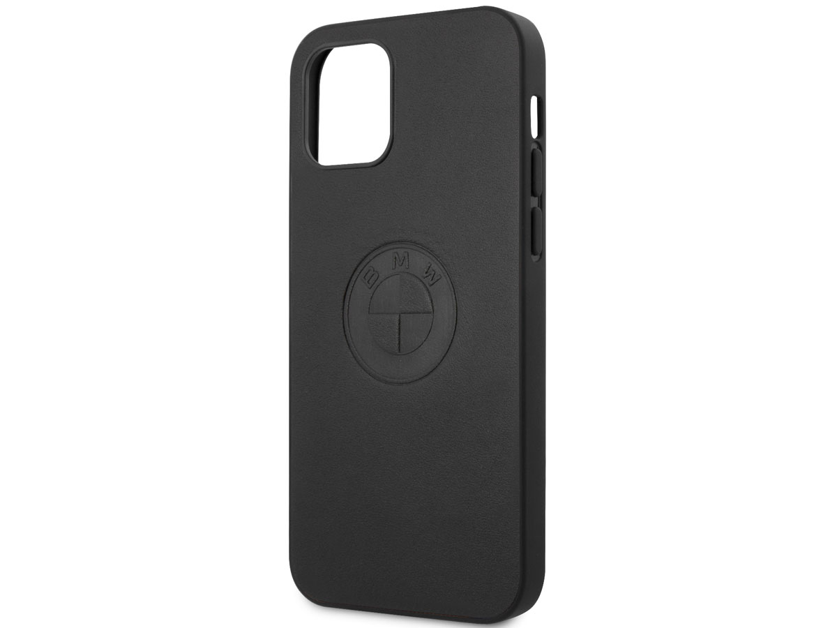 BMW Signature Emblem Leather Case - iPhone 12/12 Pro hoesje