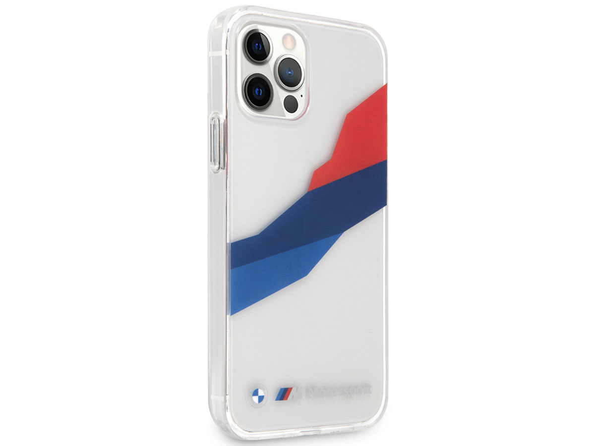 BMW M Motorsport Tricolor TPU Case - iPhone 12/12 Pro hoesje