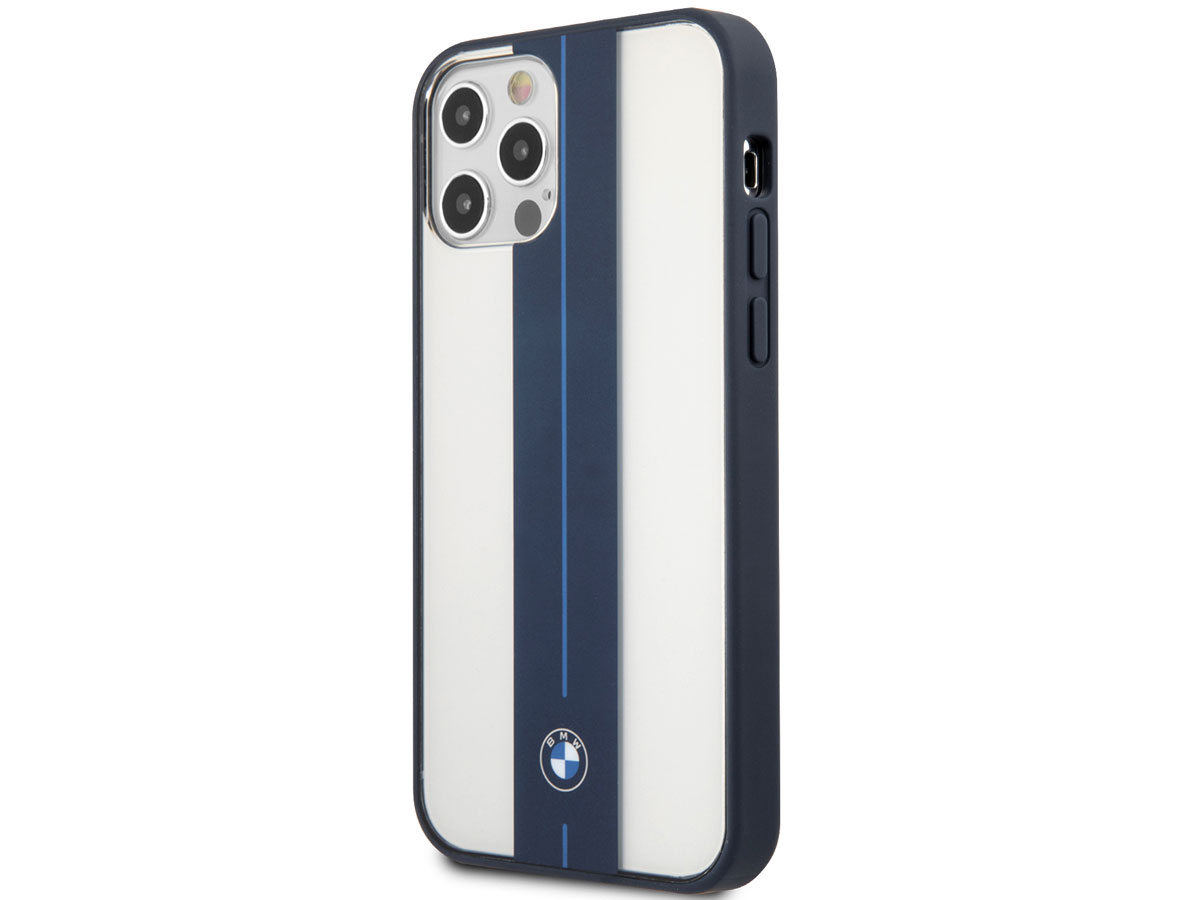 BMW Racing Stripe Clear Case - iPhone 12/12 Pro hoesje