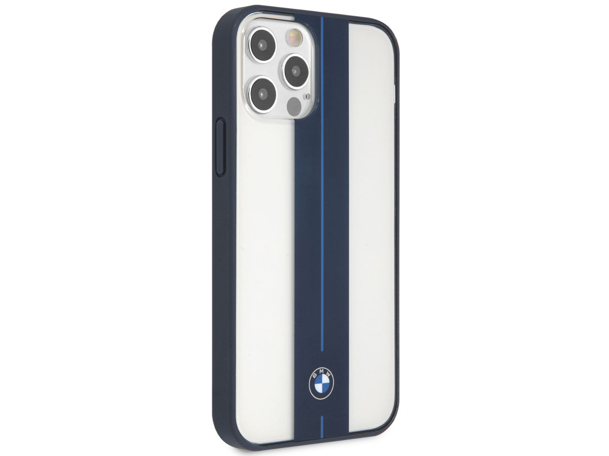 BMW Racing Stripe Clear Case - iPhone 12/12 Pro hoesje