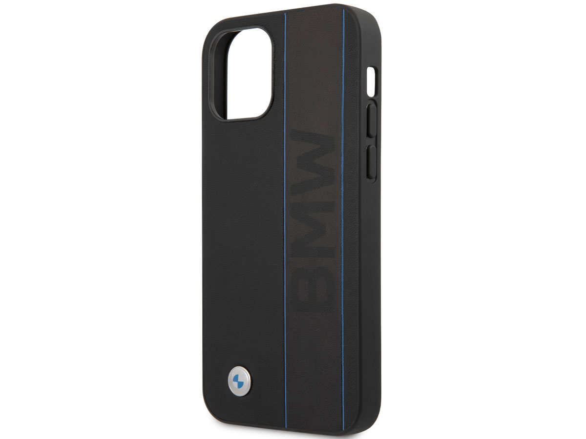 BMW Signature Leather Lines Case - iPhone 12/12 Pro hoesje
