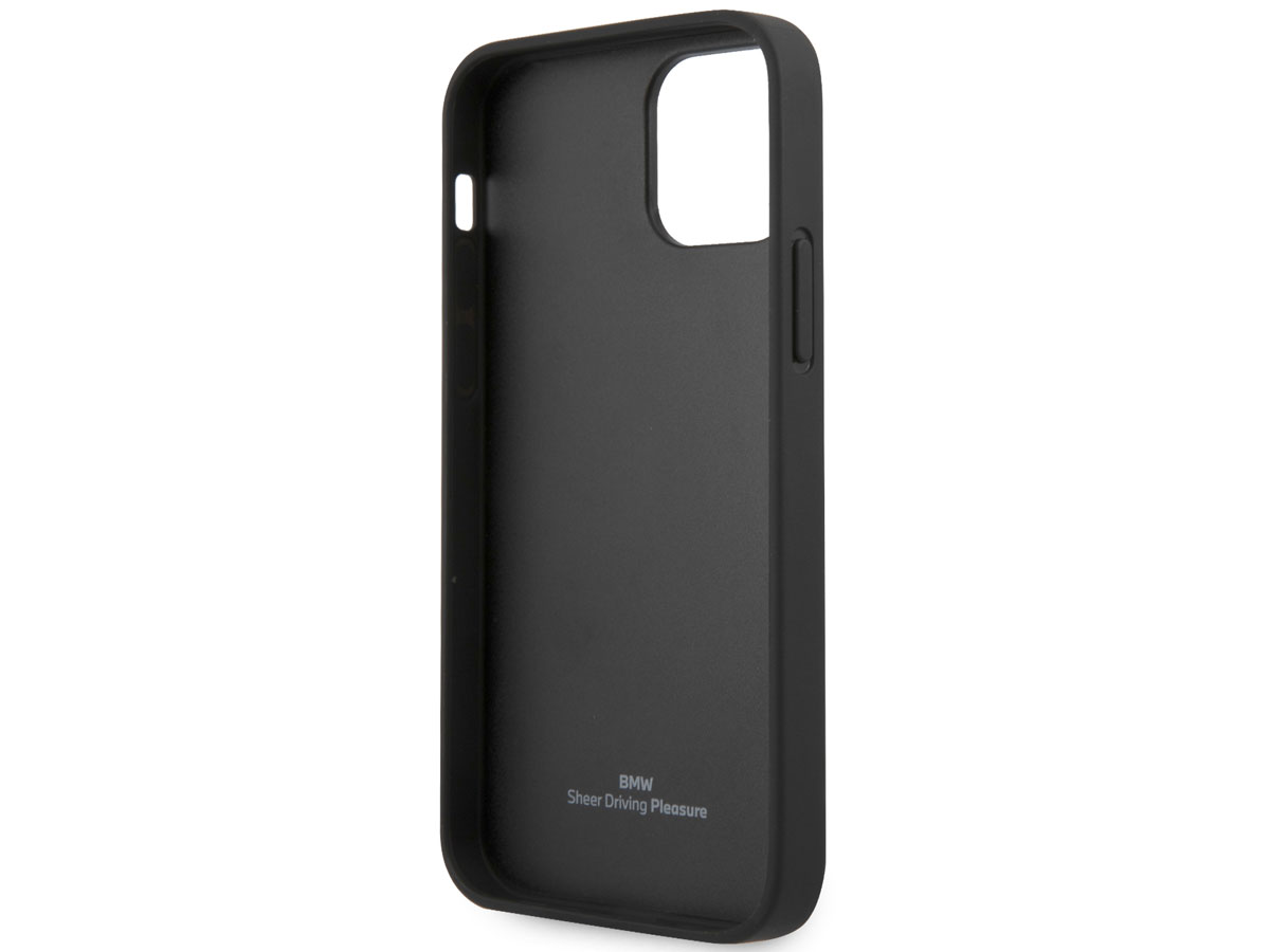 BMW Signature Leather Lines Case - iPhone 12/12 Pro hoesje