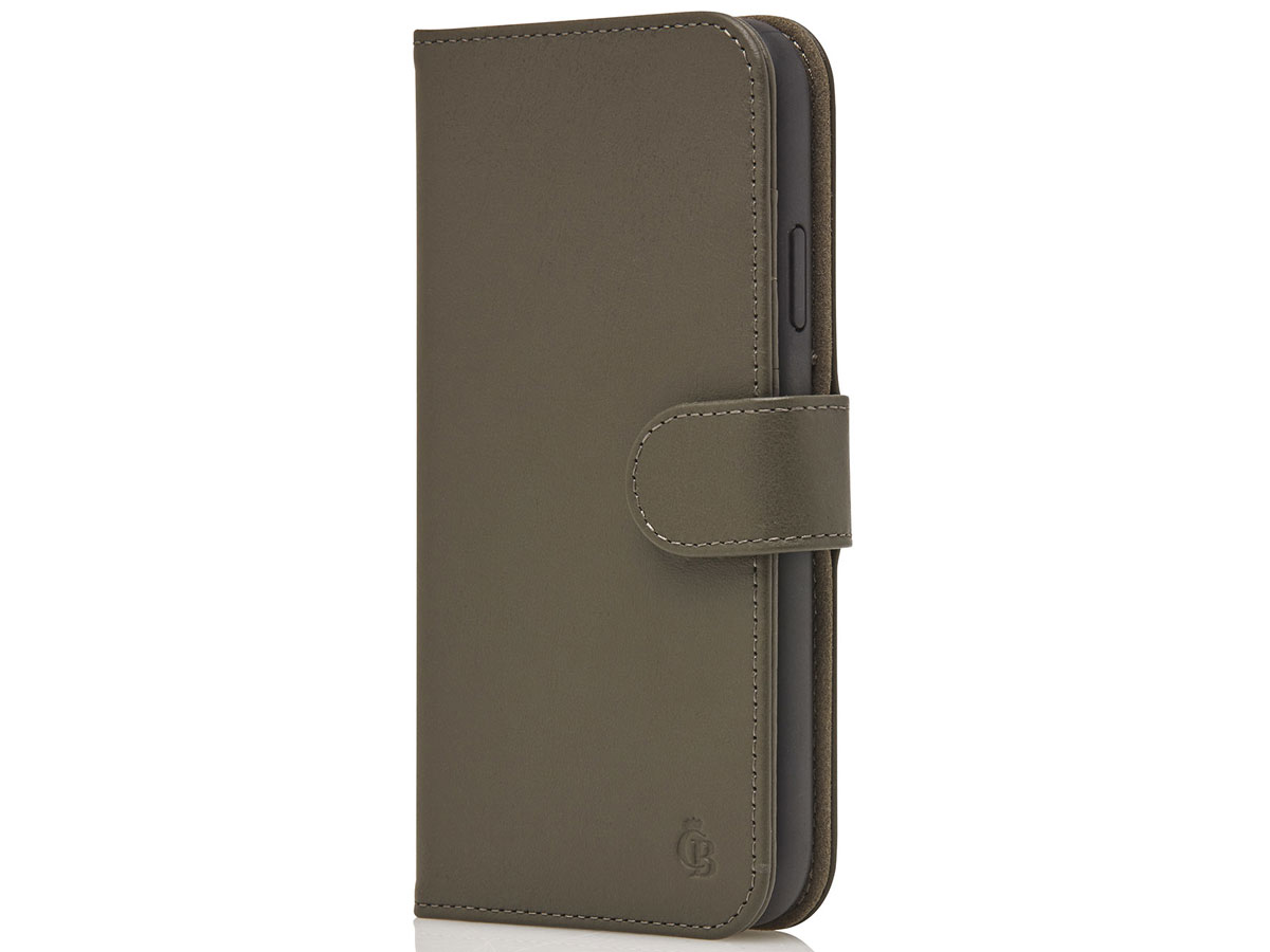 Castelijn & Beerens 2in1 Wallet Groen Leer - iPhone 12/12 Pro hoesje