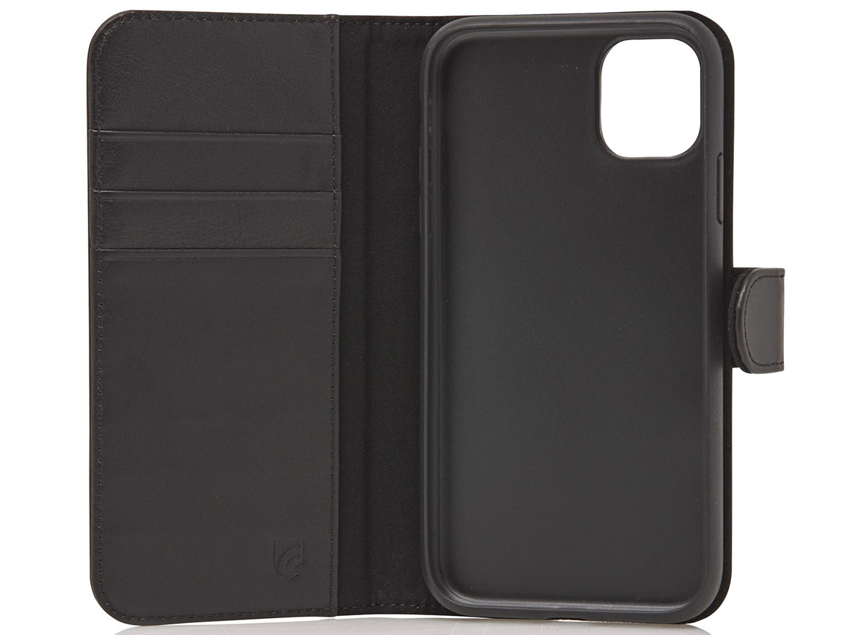 Castelijn & Beerens 2in1 Wallet Zwart Leer - iPhone 12/12 Pro hoesje