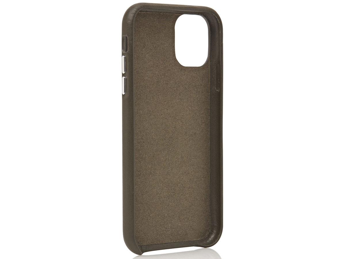 Castelijn & Beerens Back Case Groen Leer - iPhone 12/12 Pro hoesje