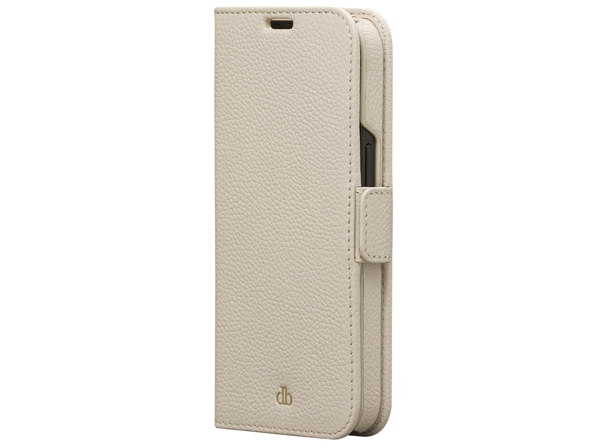 dbramante1928 New York 2in1 Case Beige - iPhone 12/12 Pro Hoesje Leer