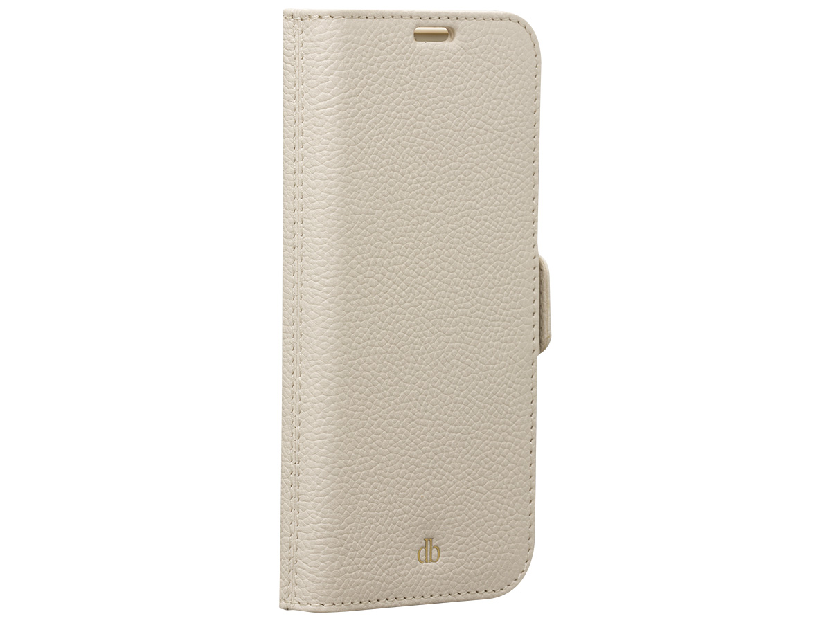 dbramante1928 New York 2in1 Case Beige - iPhone 12/12 Pro Hoesje Leer