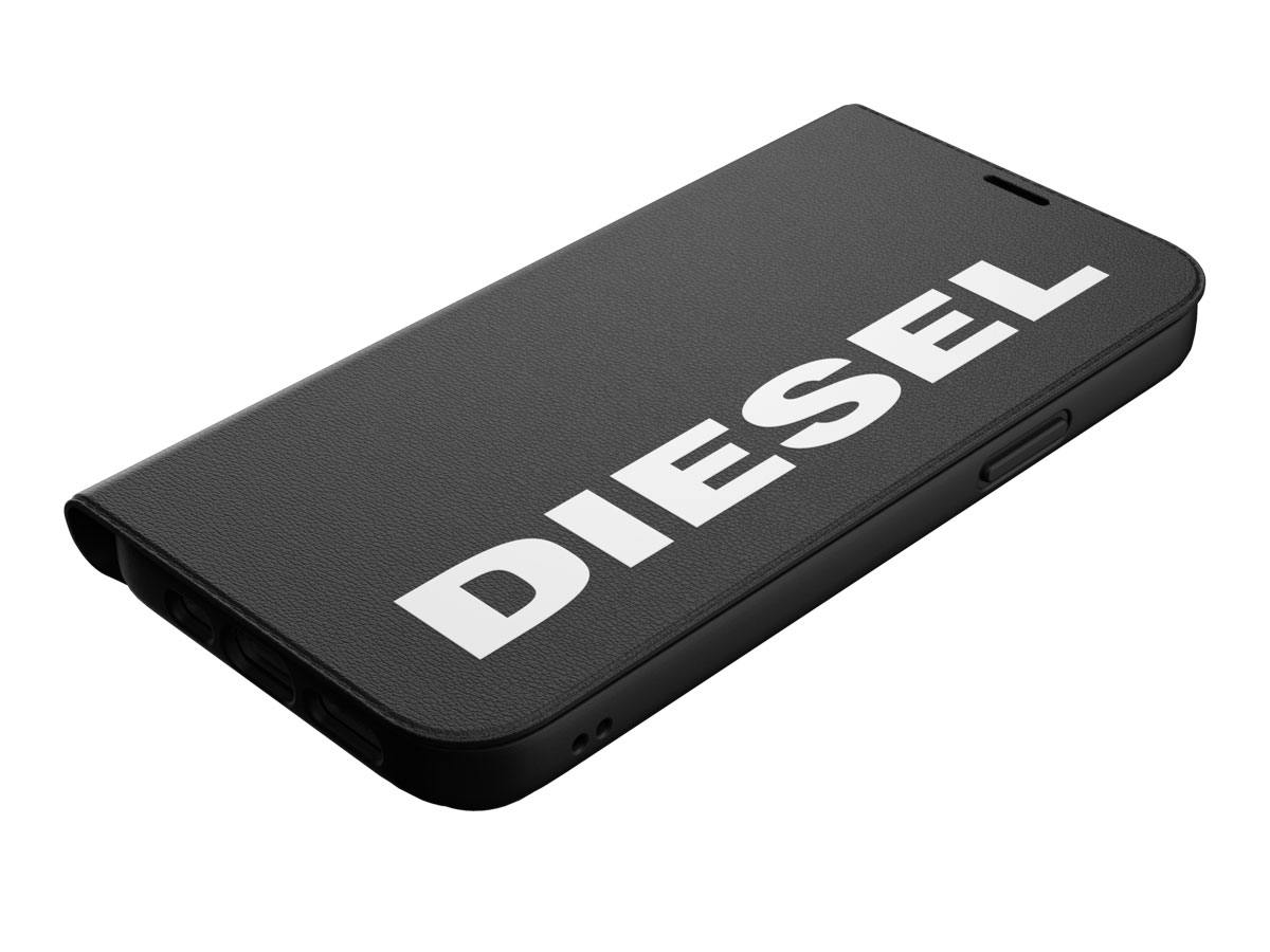 Diesel Logo Booklet Case - iPhone 12/12 Pro hoesje