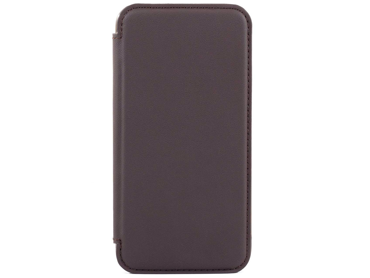 Greenwich Blake Leather Folio Burnt Oak - iPhone 12/12 Pro Hoesje