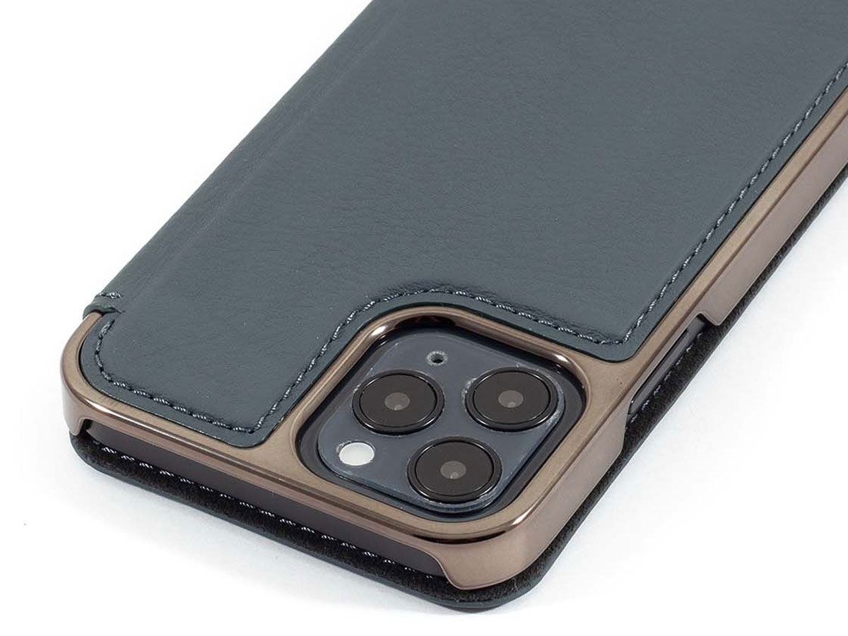 Greenwich Blake MagSafe Leather Folio Seal - iPhone 12/12 Pro Hoesje