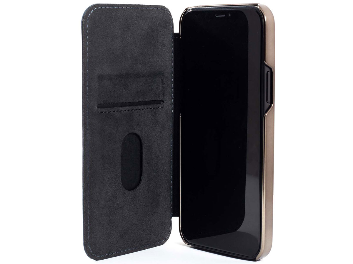 Greenwich Blake Leather Folio Seal - iPhone 12/12 Pro Hoesje