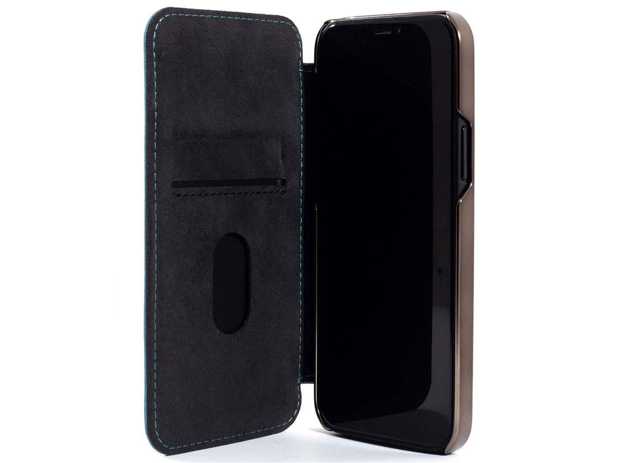 Greenwich Blake Leather Folio Tahiti - iPhone 12/12 Pro Hoesje