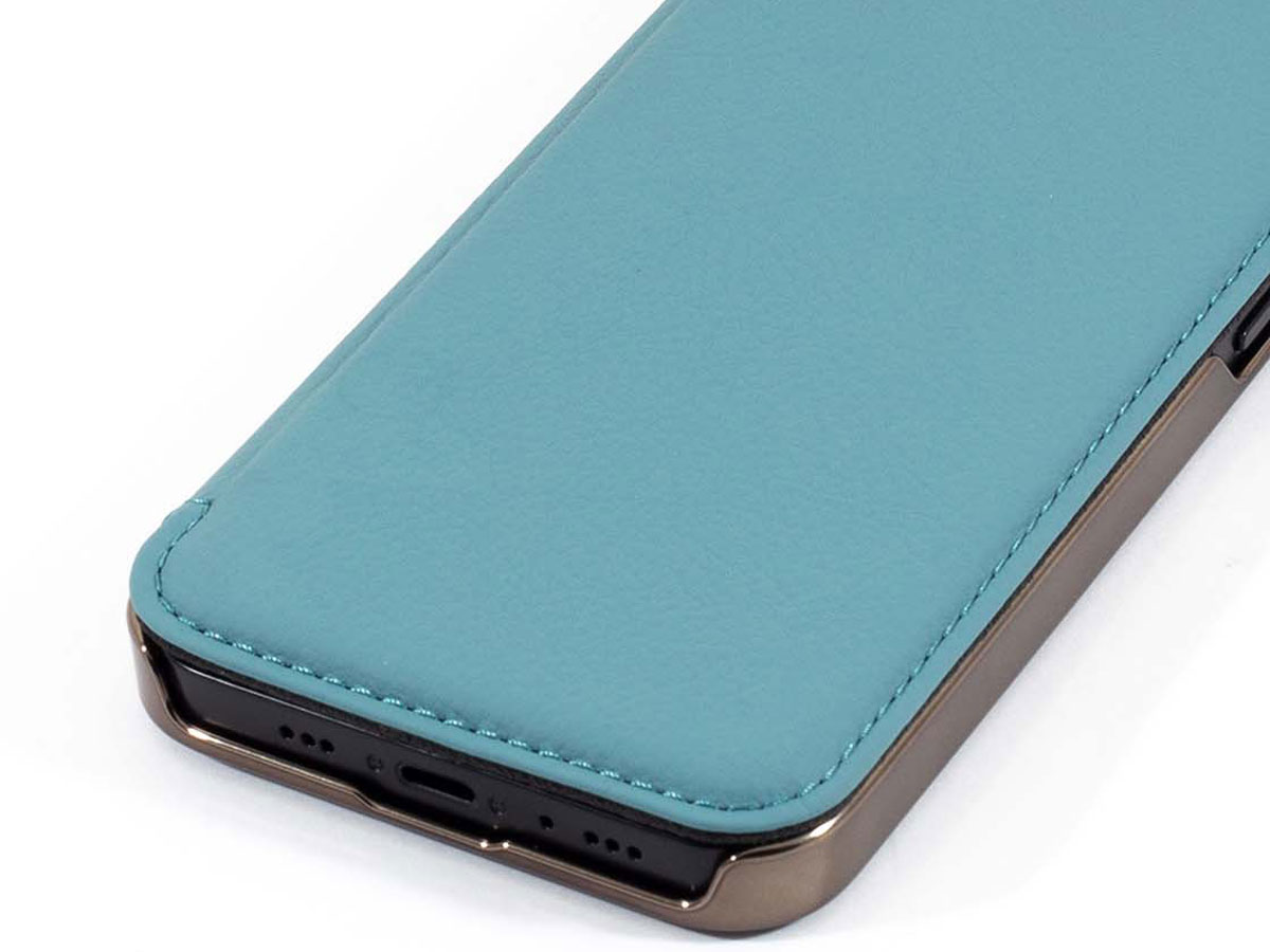 Greenwich Blake Leather Folio Tahiti - iPhone 12/12 Pro Hoesje