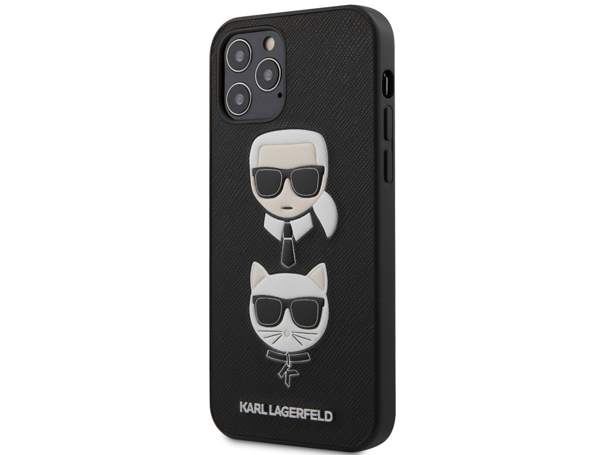 Karl Lagerfeld & Choupette Case - iPhone 12/12 Pro hoesje