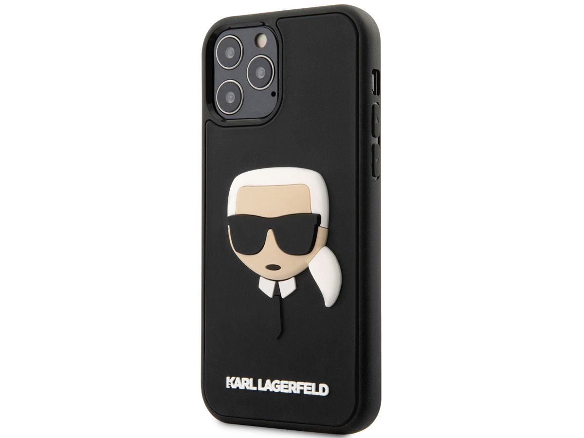 Karl Lagerfeld Ikonik 3D Case - iPhone 12/12 Pro hoesje