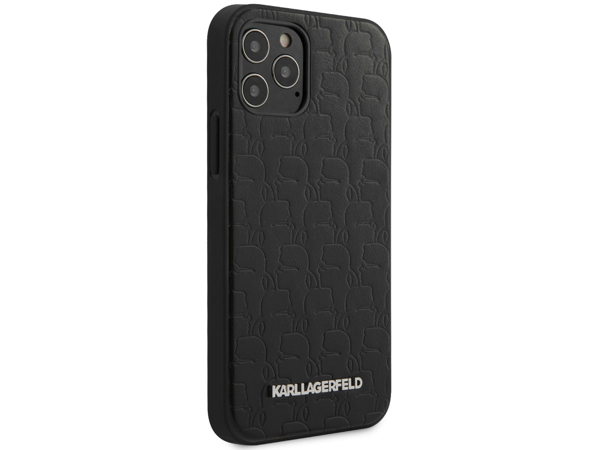 Karl Lagerfeld Kameo Case Zwart - iPhone 12/12 Pro hoesje