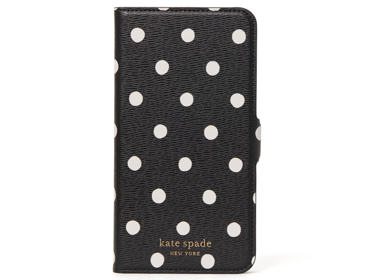 Kate Spade Dots Mag Folio - iPhone 12/12 Pro Hoesje Uitneembaar