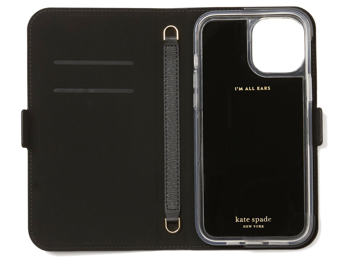 Kate Spade Knott Ditsy Rose Folio Chain - iPhone 12/12 Pro Hoesje