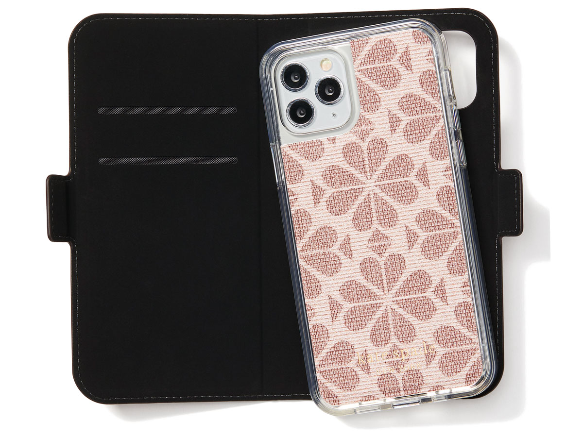 Kate Spade Spade Flower Mag Folio - iPhone 12/12 Pro Hoesje Uitneembaar