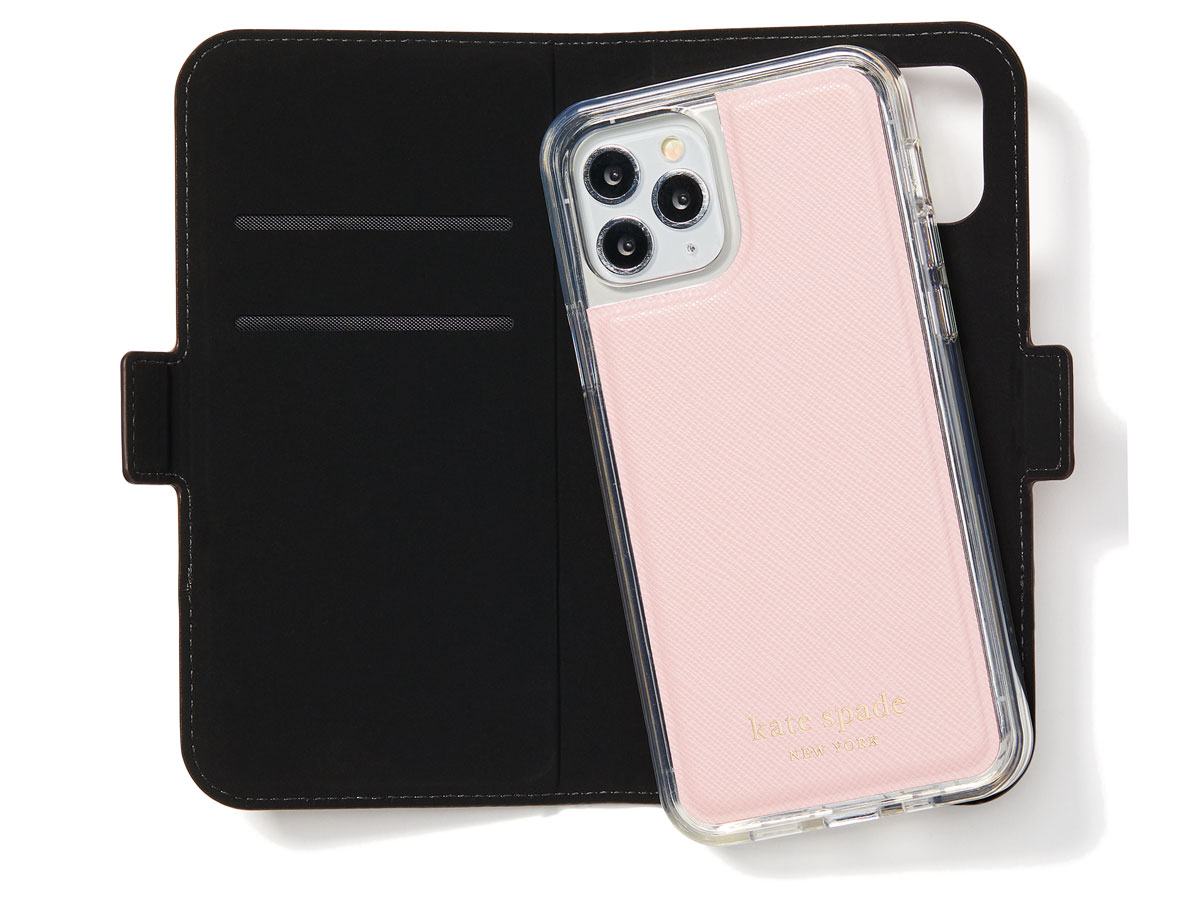 Kate Spade Spencer Mag Folio Roze - iPhone 12/12 Pro Hoesje Uitneembaar