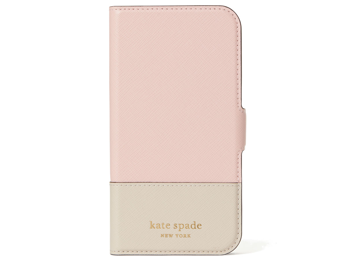 Kate Spade Spencer Mag Folio Roze - iPhone 12/12 Pro Hoesje Uitneembaar