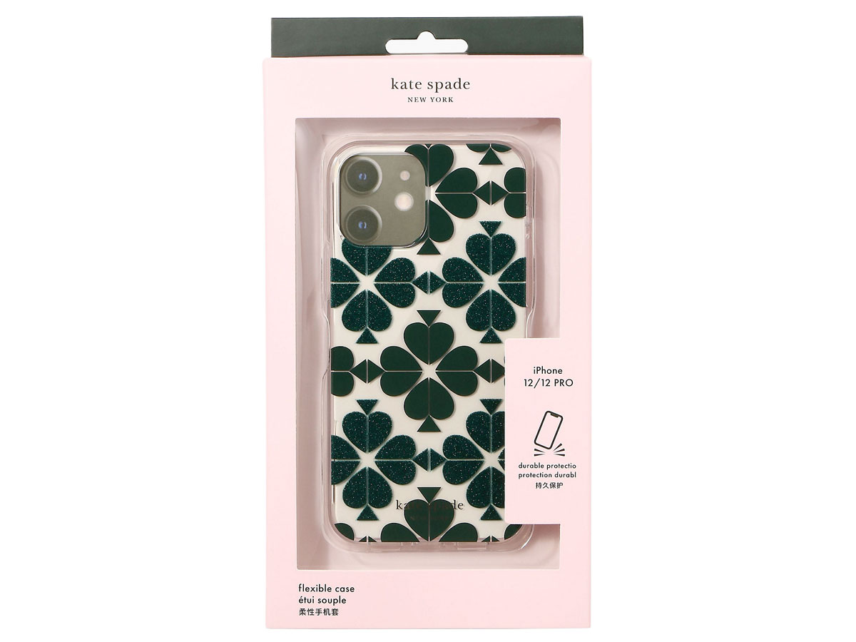 Kate Spade Tonal Spade Flower Case - iPhone 12/12 Pro hoesje