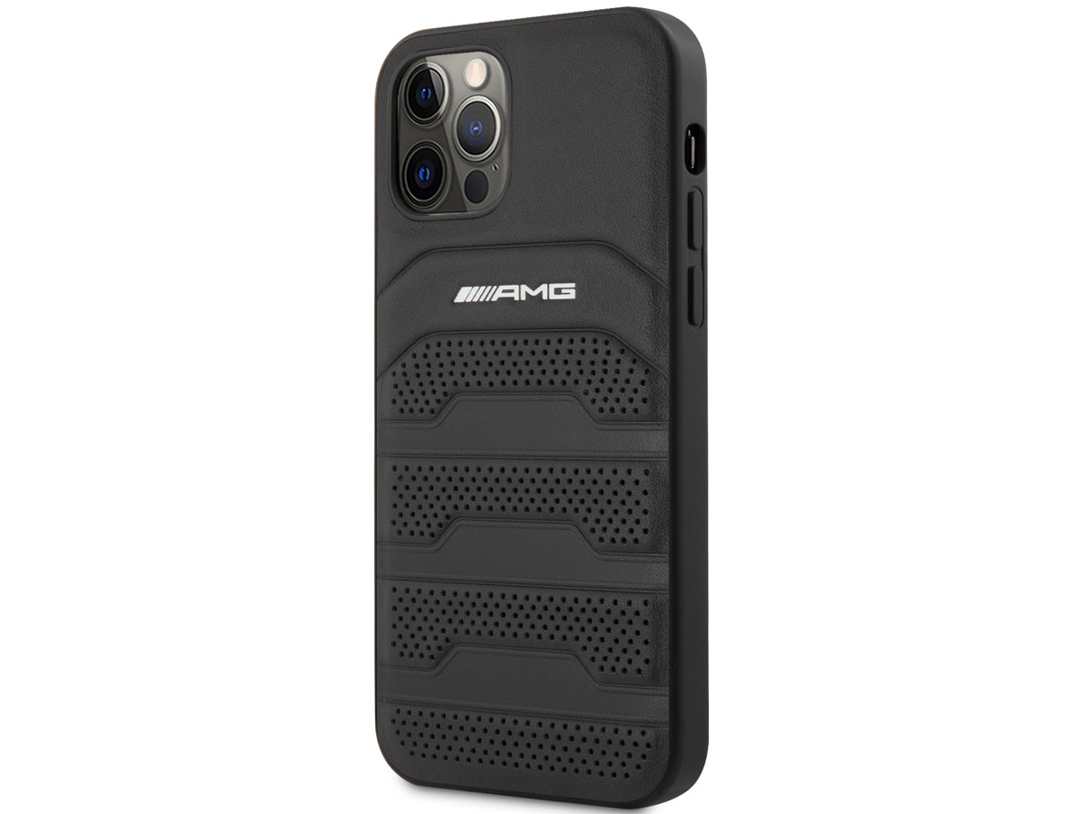 Mercedes-AMG Debossed Lines Case - iPhone 12/12 Pro hoesje