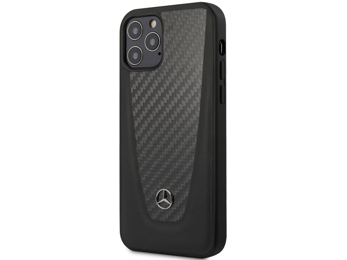 Mercedes-Benz Dynamic Line Leather Case - iPhone 12/12 Pro hoesje