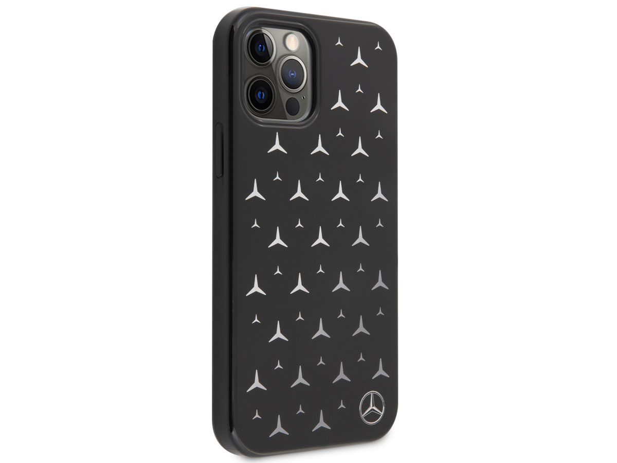 Mercedes-Benz Silver Stars TPU Case - iPhone 12/12 Pro hoesje