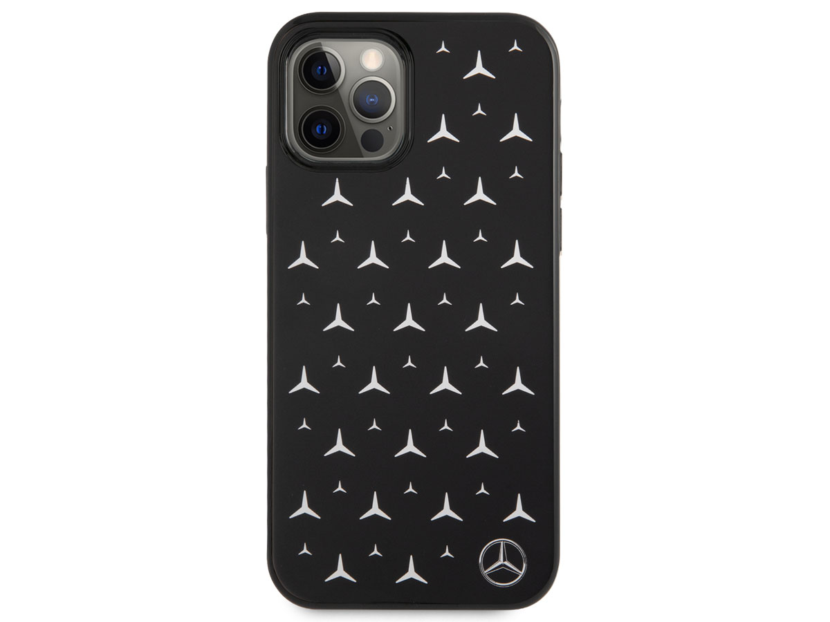 Mercedes-Benz Silver Stars TPU Case - iPhone 12/12 Pro hoesje