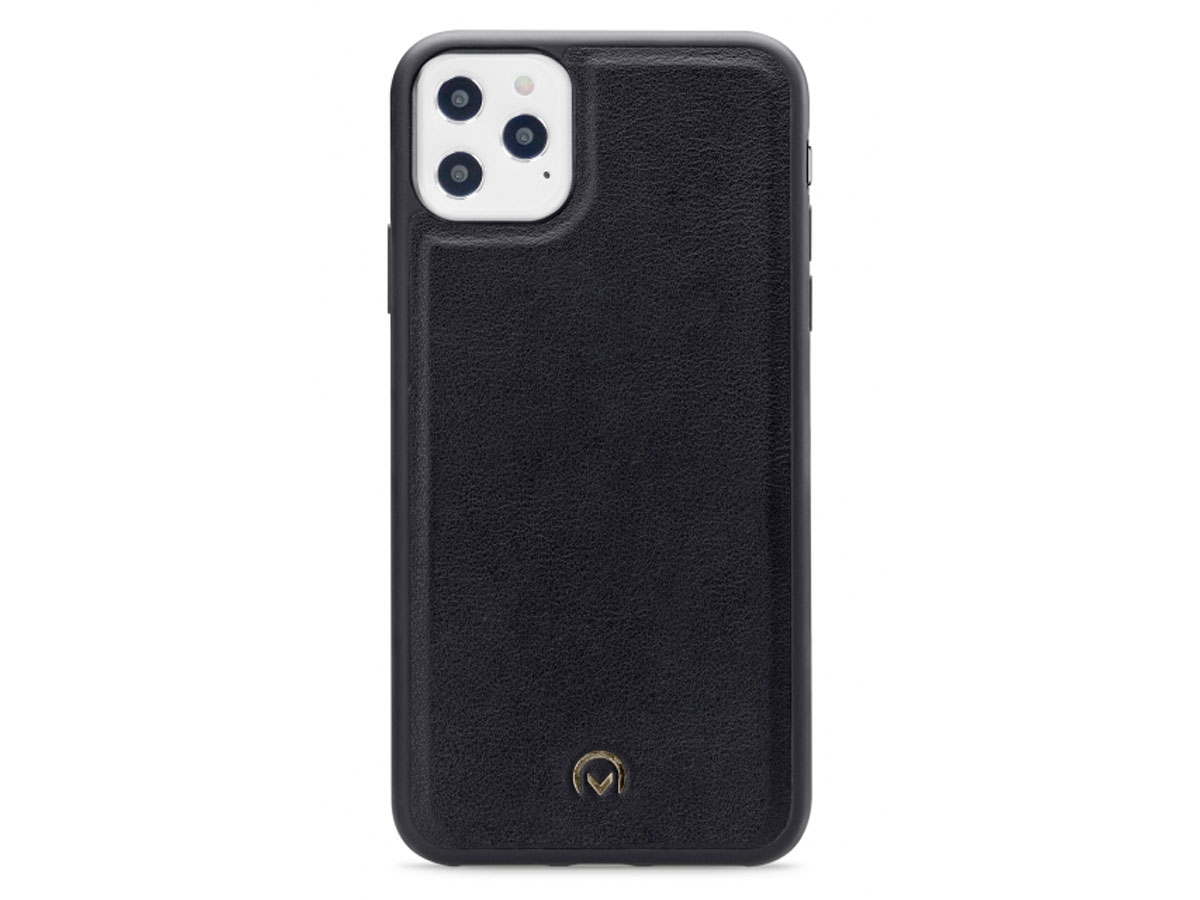 Mobilize Elegant Magnet Clutch Black Velvet - iPhone 12 / 12 Pro hoesje