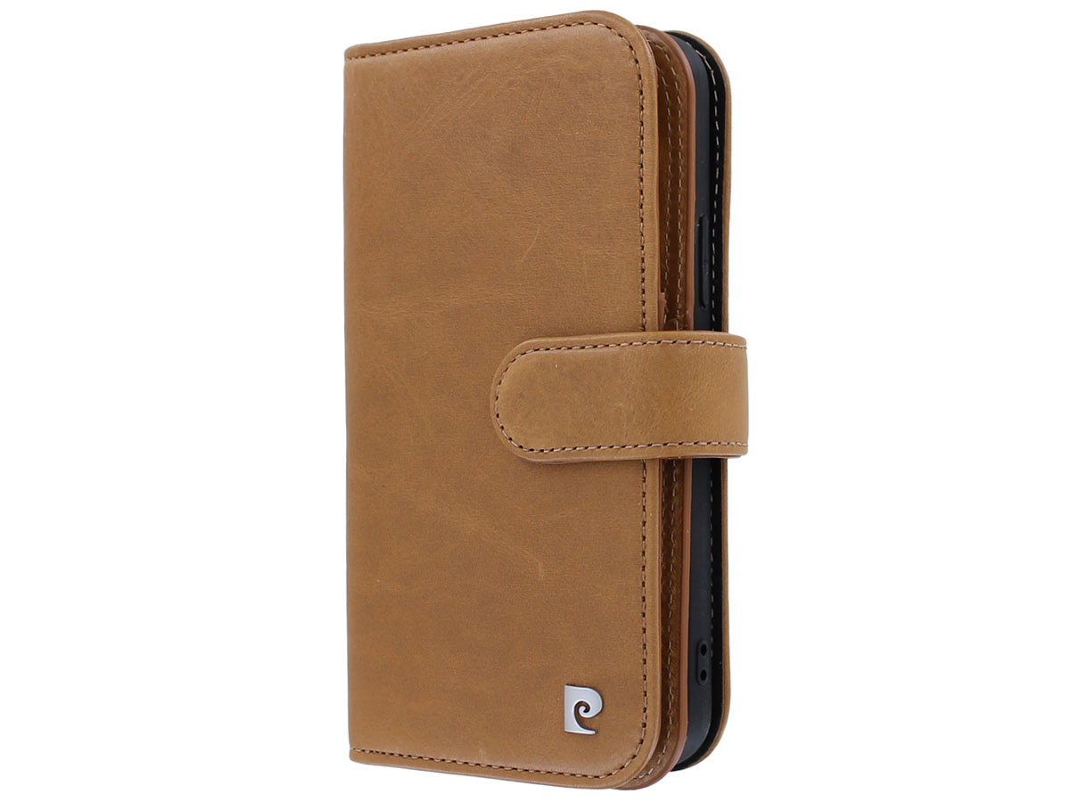 Pierre Cardin True Wallet Bruin Leer - iPhone 12/12 Pro hoesje