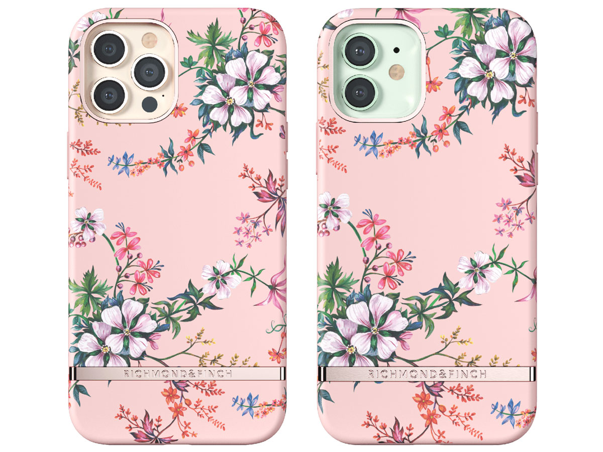 Richmond & Finch Pink Blooms Case - iPhone 12/12 Pro hoesje